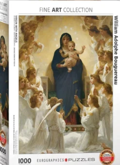 Bourguereau - Virgin with Angels Puzzel (1000 stukjes)