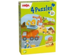 Bouwplaats Puzzel (3 en 4 stukjes)