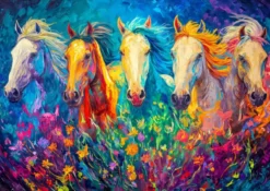 Bright Galloping Puzzel (1000 stukjes)