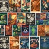 Buitenaardse Posters Puzzel (1000 stukjes)