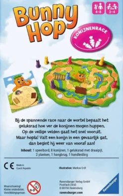 Bunny Hop Konijnenrace - Pocketspel