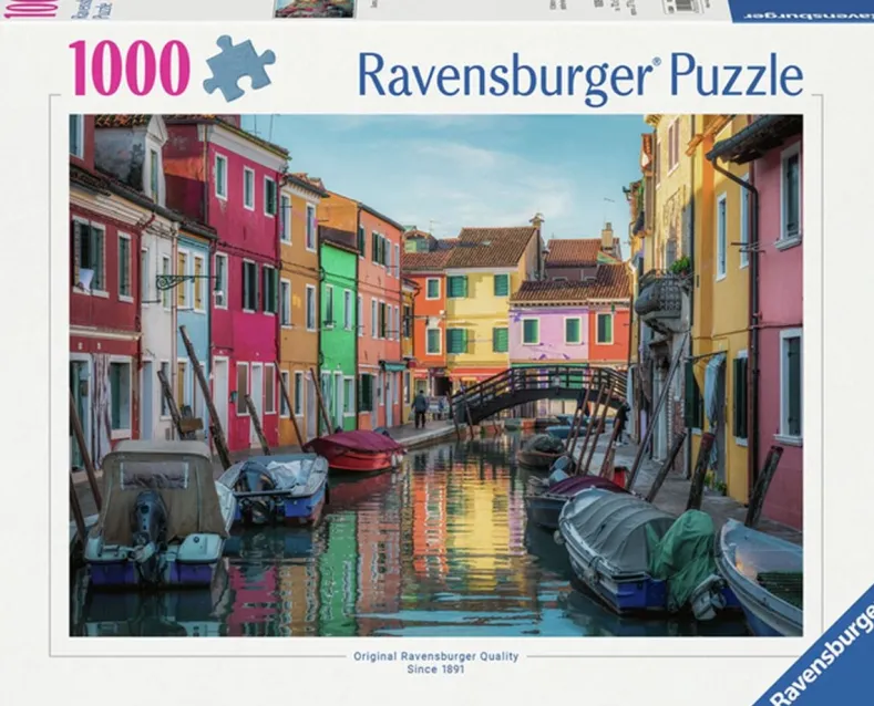 Burano - Italië Puzzel (1000 stukjes)
