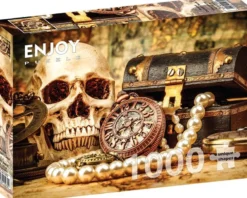 Bureau van een Piratenkapitein Puzzel (1000 stukjes)