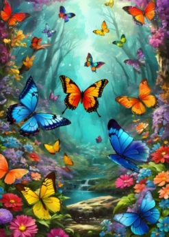 Butterfly Clouds Puzzel (500 stukjes)