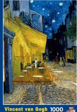 Cafeetje - Vincent van Gogh Puzzel (1000 stukjes)