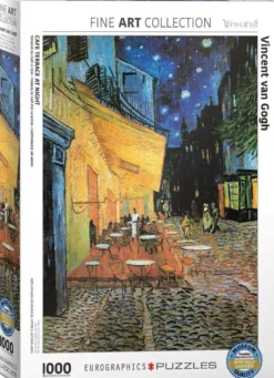 Café Terrace at Night - Vincent van Gogh Puzzel (1000 stukjes)