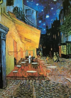 Café Terrace at Night - Vincent van Gogh Puzzel (1000 stukjes)