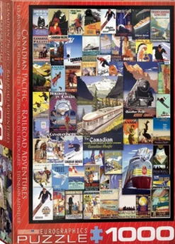 Canadian Pacific - Railroad Adventures Puzzel (1000 stukjes)