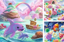 Candy Coastline Puzzel (3x49 stukjes)