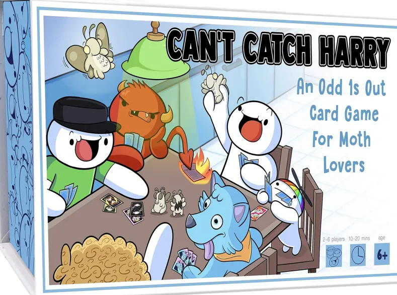 Cant Catch Harry - An Odd 1s Out Card Game