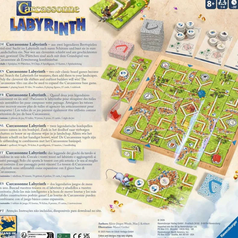 Carcassonne Labyrinth