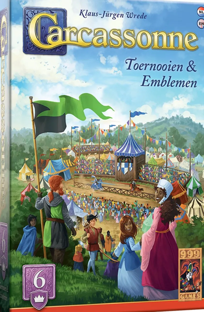 Carcassonne - Toernooien & Emblemen Uitbreiding #6 (2025)
