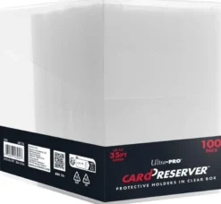 Card Preserver & Sleeves Clear Box - (Standard TCG Cards -35pt)