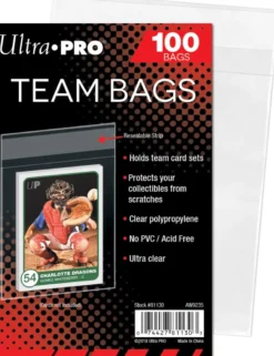 Card Sleeves Team Bags - Hersluitbaar