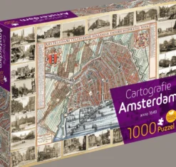 Cartografie Amsterdam (1000 stukjes)