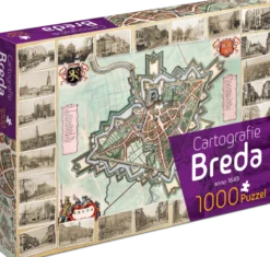 Cartografie Breda Puzzel (1000 stukjes)
