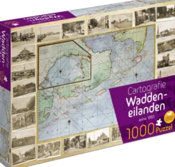 Cartografie Waddeneilanden Puzzel (1000 stukjes)