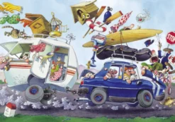Cartoon Classic - Off on Holiday Puzzel (500 stukjes)