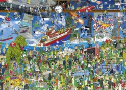 Cartoon - Movie History Puzzel (2000 stukjes)