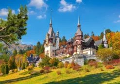 Castle Peles, Romania Puzzel (500 stukjes)