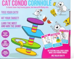 Cat Condo Cornhole - Party Game