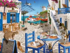 Cat's of Mykonos Puzzel (1500 stukjes)