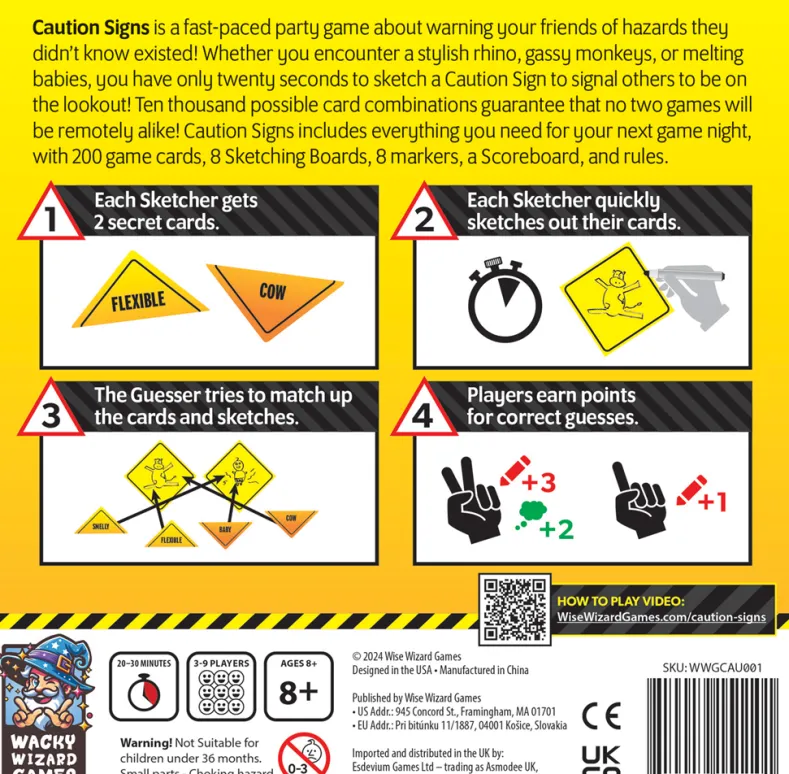 Caution Signs - Party game