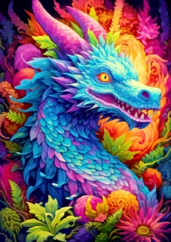 Celestial Dragon Puzzel (1000 stukjes)