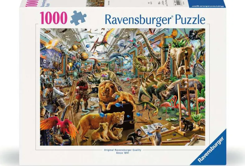 Chaos in de Galerie Puzzel (1000 stukjes)