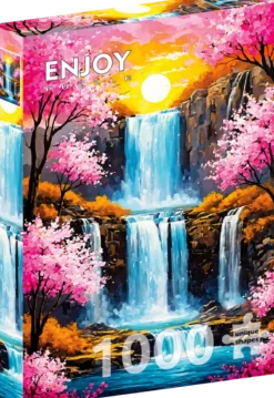 Cherry Waterfall Puzzel (1000 stukjes)