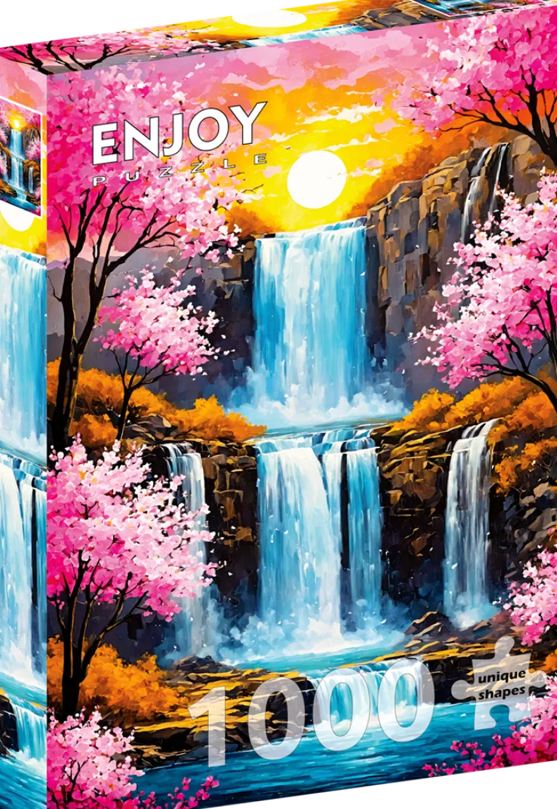 Cherry Waterfall Puzzel (1000 stukjes)