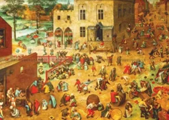 Children`s Games Pieter Bruegel Puzzel (1000 stukjes)