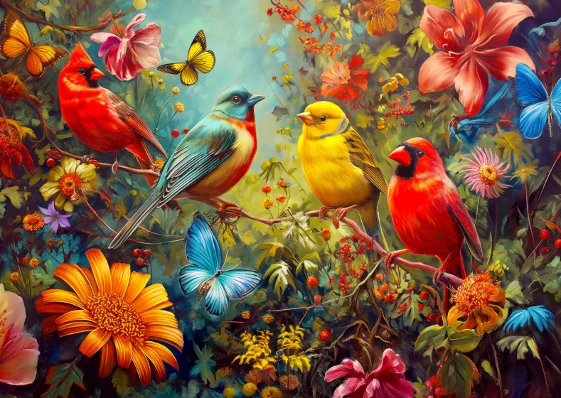 Chirps and Flutters Puzzel (1000 stukjes)