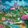 Cinderella's Castle Puzzel (1000 stukjes)