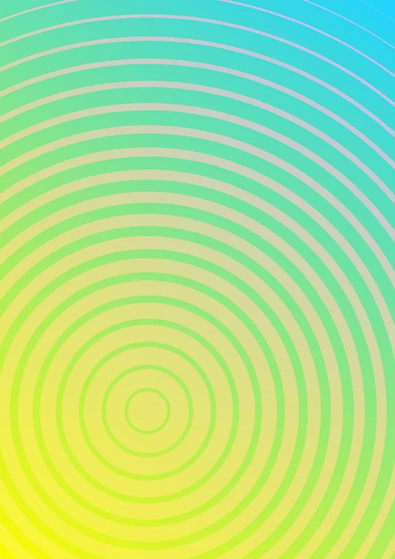 Circle Gradient Number Four Puzzel (1000 stukjes)