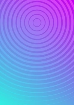 Circle Gradient Number Three Puzzel (1000 stukjes)