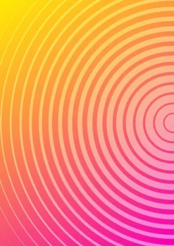 Circle Gradient Number Two Puzzel (1000 stukjes)
