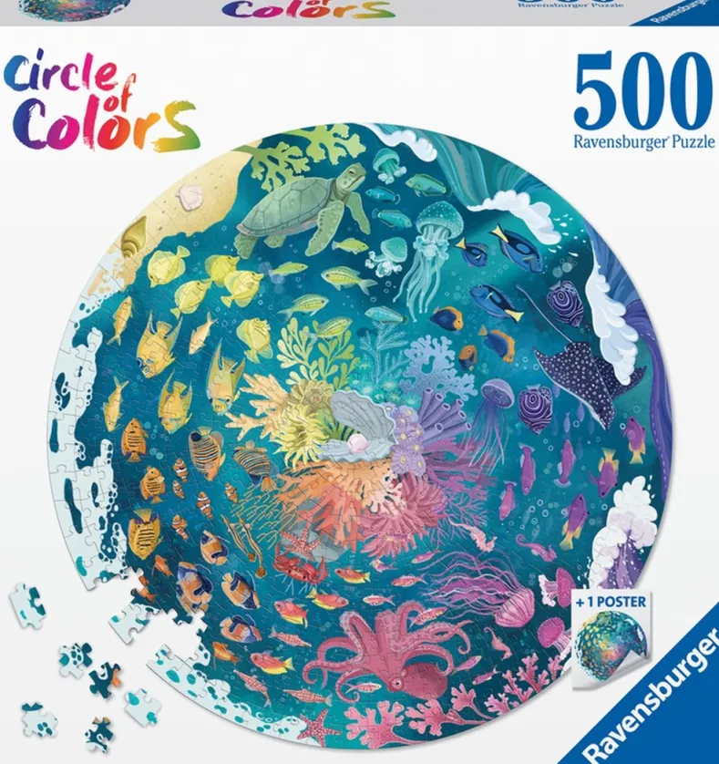 Circle of Colors - Ocean and Submarine Puzzel (500 stukjes)