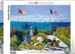 Claude Monet - Garden at Sainte-Adresse Puzzel (1000 stukjes)