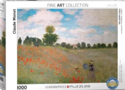 Claude Monet - The Poppy Field Puzzel (1000 stukjes)