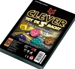 Clever tot de 3e macht - Scoreblok (2 stuks)