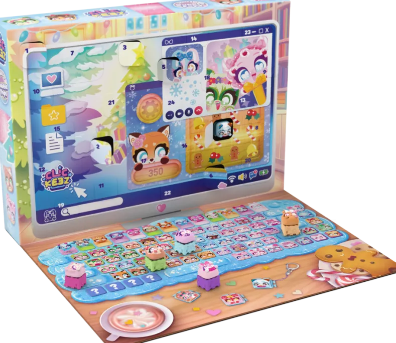 Clickeez Series 3 - Advent Kalender (doos beschadigd)