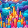 Clouds Fortress Puzzel (1000 stukjes)