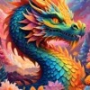 Colorful Dragon Puzzel (1000 stukjes)