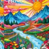 Colorful Highlands Puzzel (1000 stukjes)