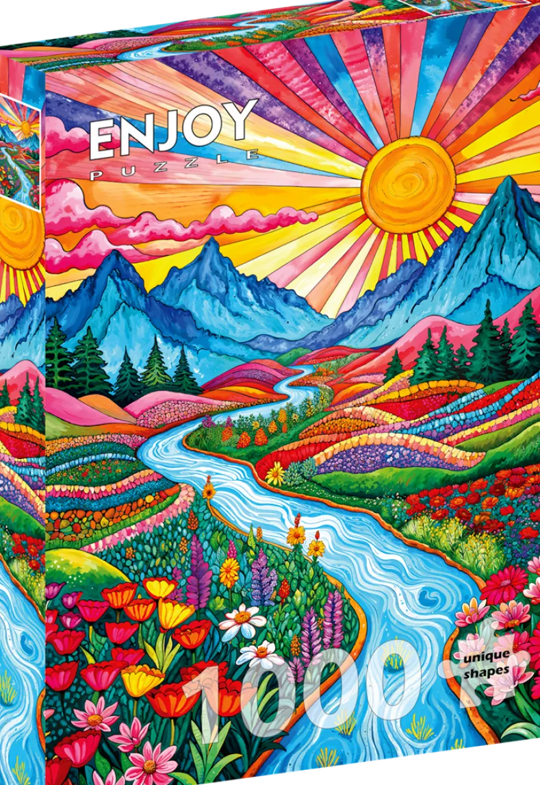 Colorful Highlands Puzzel (1000 stukjes)