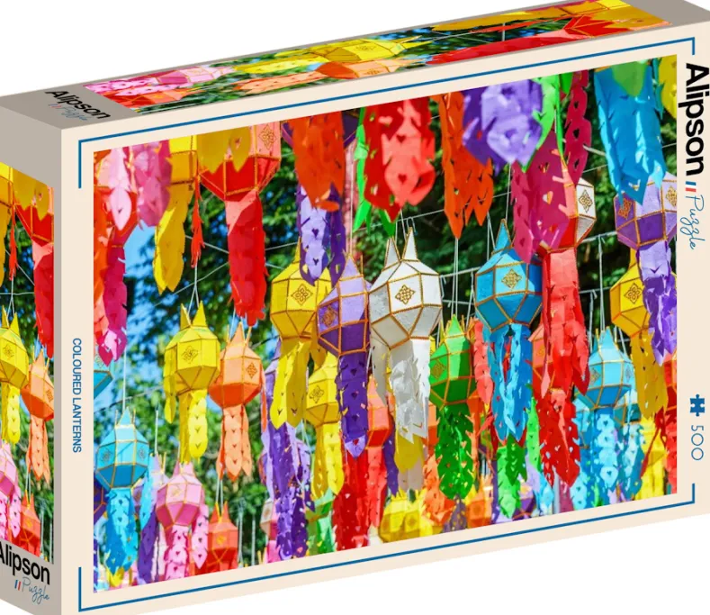 Colorful Lanterns Puzzel (500 stukjes)