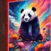 Colorful Panda Puzzel (1000 stukjes)