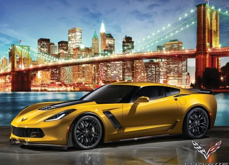 Corvette Z06 Out for a Spin Puzzel (1000 stukjes)
