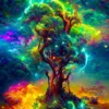 Cosmic Tree of Life Puzzel (1000 stukjes)